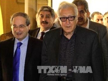 Đặc phái viên của LHQ Lakhdar Brahimi đã tới Syria