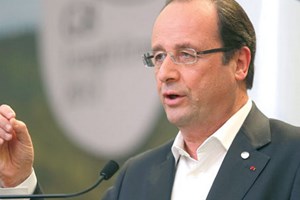 Tổng thống Pháp Francois Hollande. (Nguồn: gulf-times)