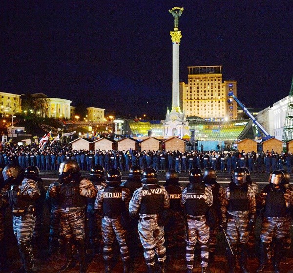 Ukraine huy động quân đội trấn áp các cuộc biểu tình (Nguồn: AFP/TTXVN)