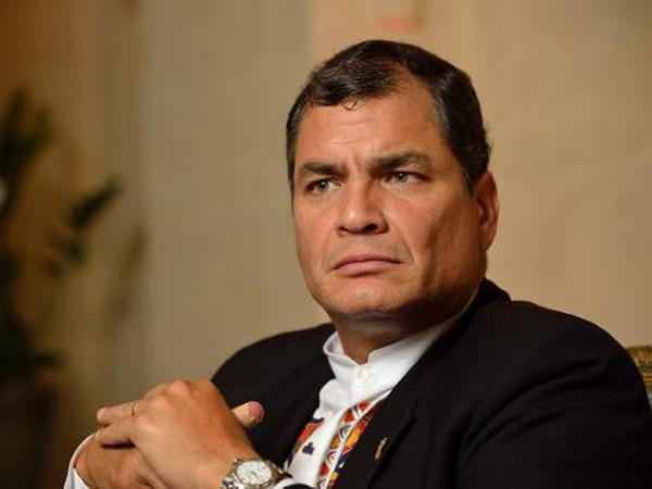 Tổng thống Ecuador Rafael Correa. (Nguồn: AFP)