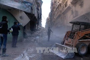 Quân đội Syria không kích Aleppo, 20 người thiệt mạng