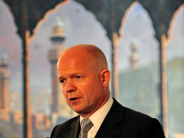 Bộ trưởng Ngoại giao Anh William Hague. (Nguồn: THX/TTXVN)