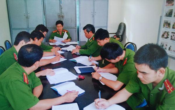 Đội CSĐTTPMT Bảo Lộc triển khai chuyên án Nguyễn Văn Sơn