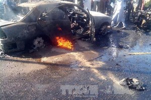 Hiện trường một vụ đánh bom do Boko Haram thực hiện (Nguồn: AFP)