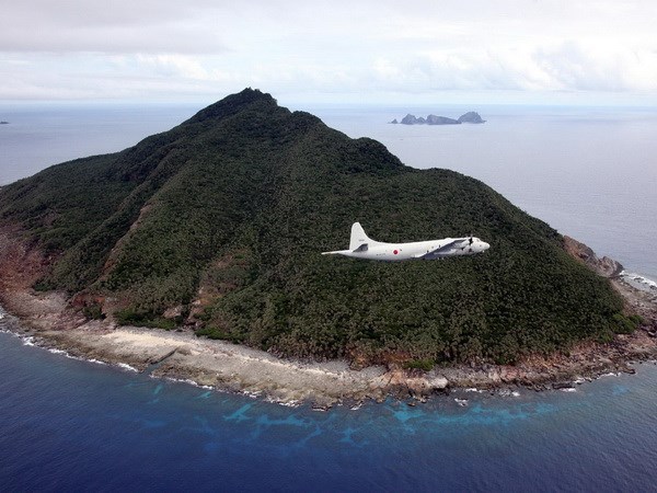 Máy bay lực lượng phòng vệ biển của Nhật bay qua ADIZ mà Trung Quốc công bố. (Nguồn: AFP/TTXVN)