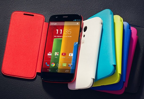 Mẫu điện thoại Moto G của Motorola hiện đang cháy hàng tại thị trường Ấn Độ. (Nguồn: bgr.com)