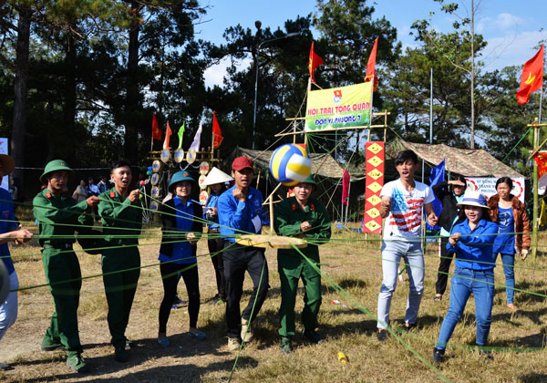 Đà Lạt: Hội trại tòng quân cho thanh niên trúng tuyển nghĩa vụ quân sự