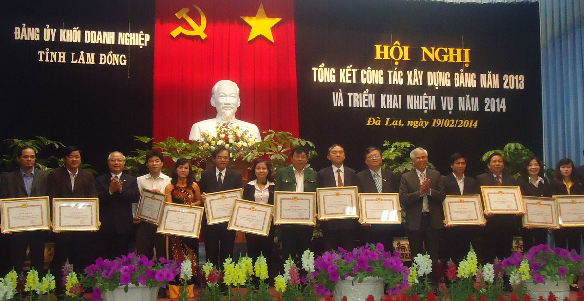 Đảng ủy Khối Doanh nghiệp tổng kết công tác xây dựng Đảng năm 2013 và triển khai nhiệm vụ năm 2014