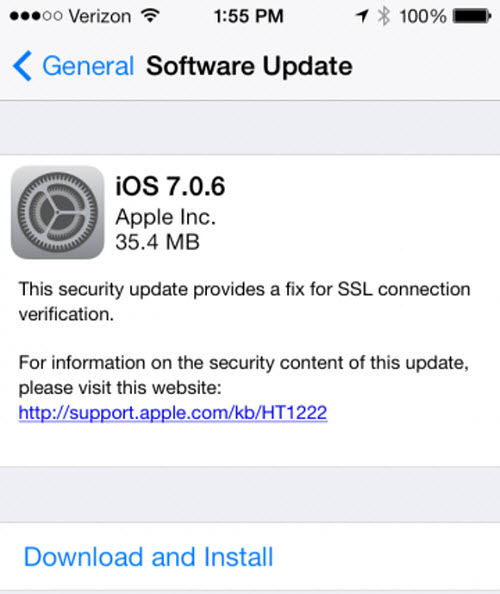 Apple tung bản cập nhật mới cho iOS 6 và iOS 7.