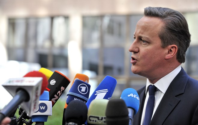 Thủ tướng Anh David Cameron. (Nguồn: AFP/TTXVN)