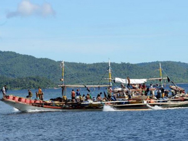 Tàu cá Philippines ở Biển Đông. (Nguồn: AFP)