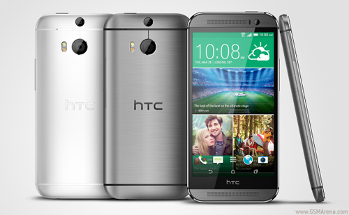 HTC One M8 có vỏ kim loại sang trọng