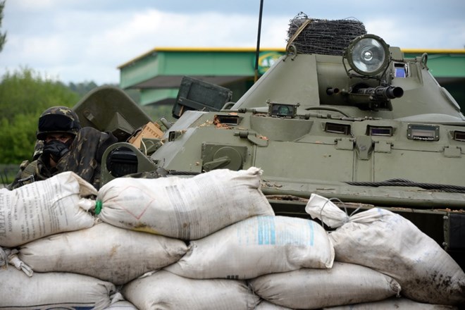 30.000 quân Ukraine vây chặt thành phố Slavyansk