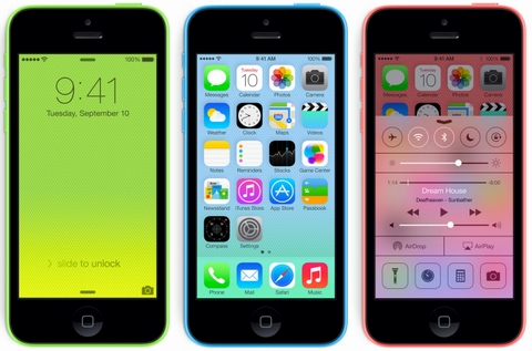 Apple bán iPhone 5C phiên bản 8GB giá &quot;mềm&quot;