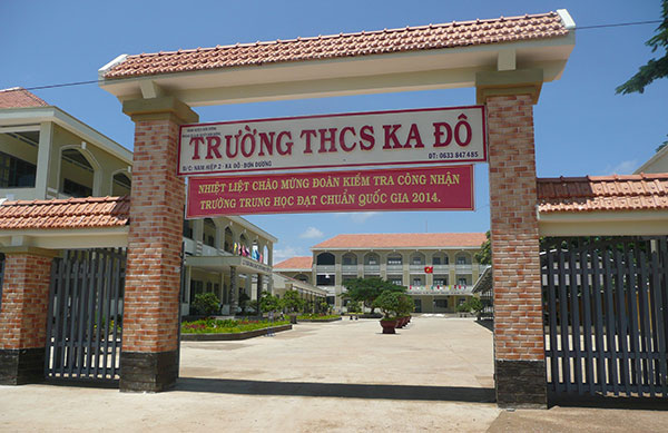 Ngôi trường điểm cho vùng nông thôn Đơn Dương