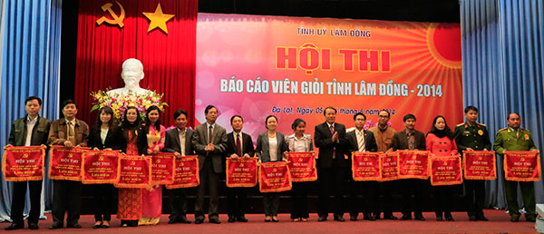 Khai mạc Hội thi Báo cáo viên giỏi tỉnh Lâm Đồng năm 2014