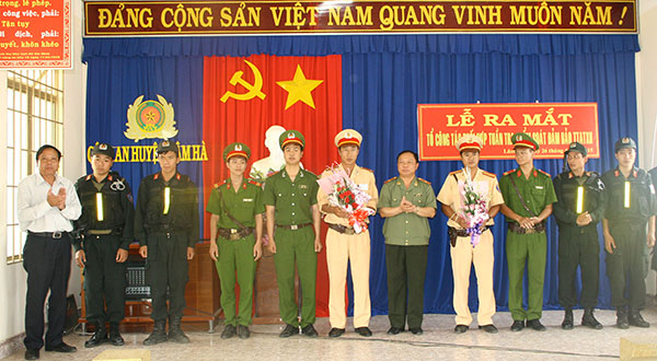 Lâm Đồng: Ra mắt các tổ tuần tra phối hợp