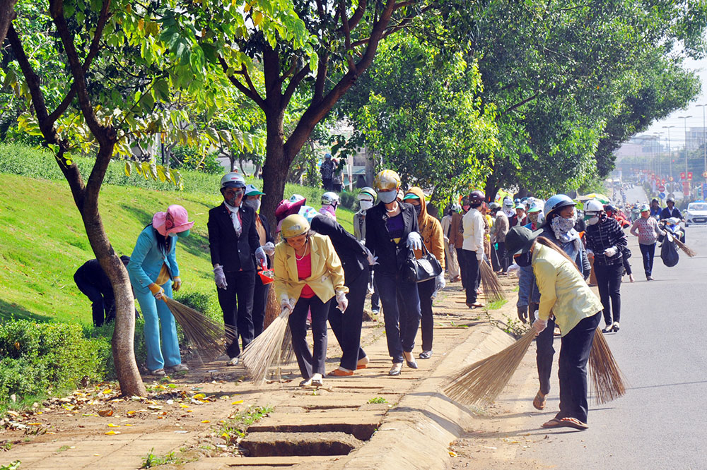 Mít tinh hưởng ứng Ngày Môi trường Thế giới (5/6)