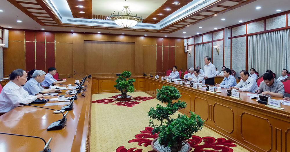 Tổng Bí thư Nguyễn Phú Trọng: Dự thảo báo cáo chính trị của Lâm Đồng có tính sáng tạo, thể hiện sự nghiêm túc và cầu thị