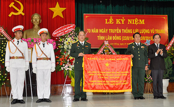Kỷ niệm 70 năm Ngày truyền thống lực lượng vũ trang tỉnh Lâm Đồng