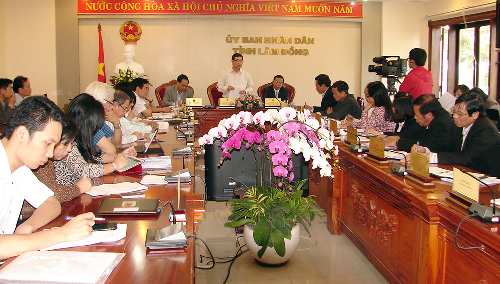Đoàn giám sát của Quốc hội làm việc tại Lâm Đồng