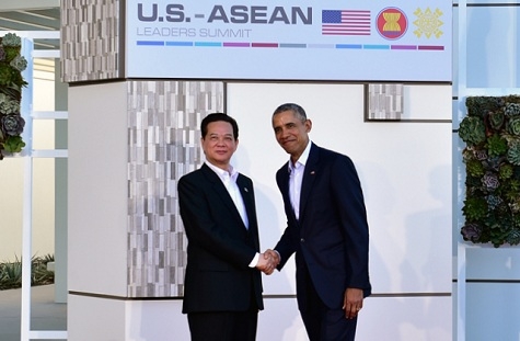 Thủ tướng Nguyễn Tấn Dũng và Tổng thống Hoa Kỳ Barack Obama tại Hội nghị. Ảnh: VGP/Nhật Bắc