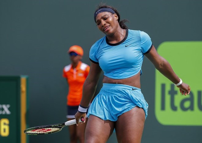 Andy Murray và Serena Williams bị loại sớm ở Miami Open