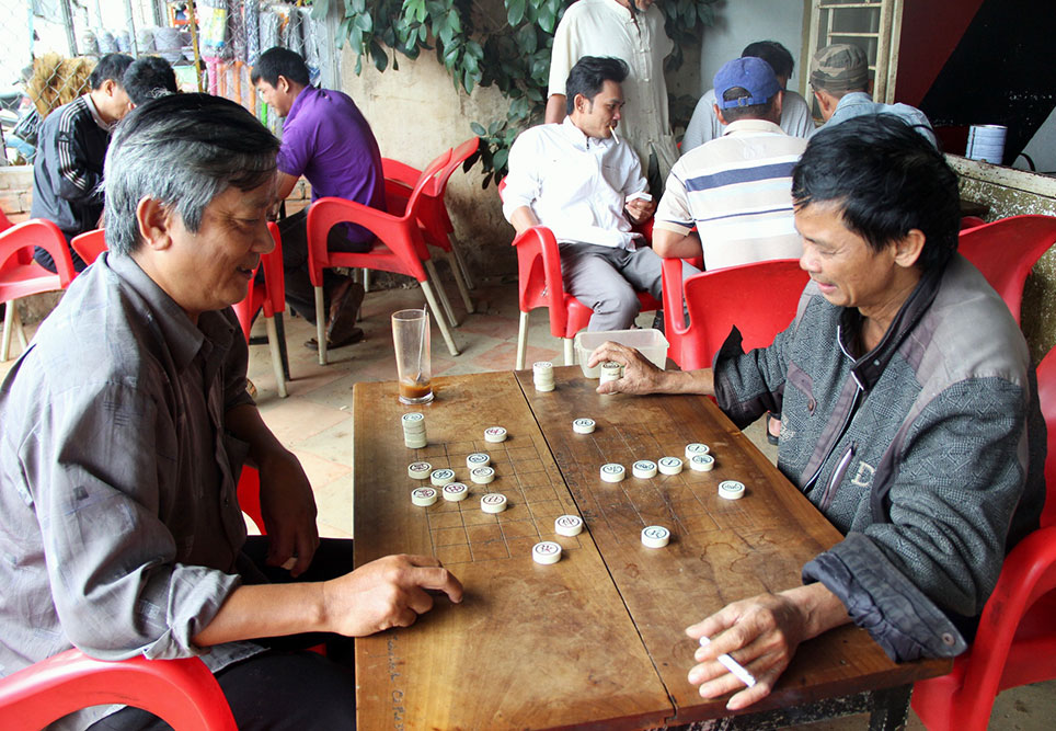 Chung niềm đam mê cờ tướng