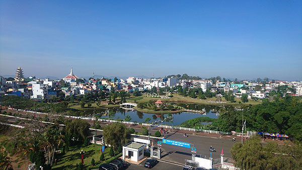 Một góc không gian đô thị Bảo Lộc