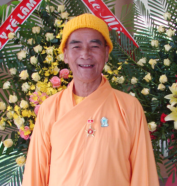 Hòa thượng Thích Toàn Đức - Trưởng Ban Trị sự Giáo hội Phật giáo Việt Nam tỉnh Lâm Đồng