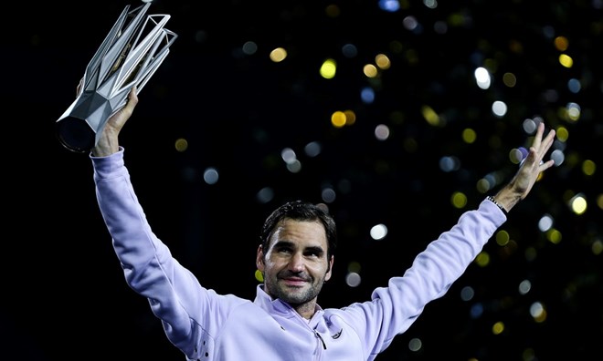 Federer vô địch Thượng Hải Masters. (Nguồn: Getty Images)