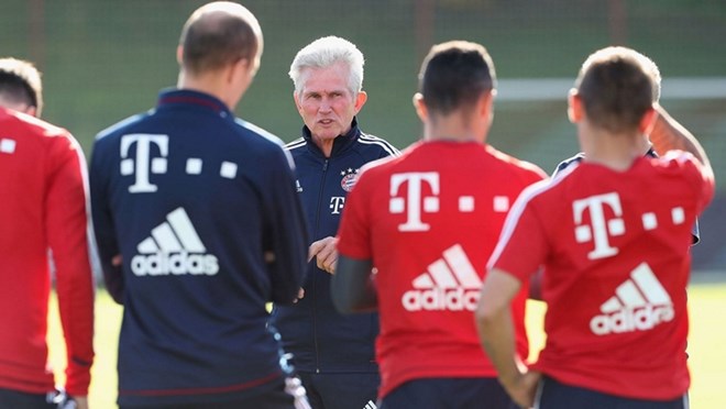 Jupp Heynckes sẽ đưa ra phương án tác chiến nào trong hai trận cầu tuần này. (Nguồn; fcbayern.com)