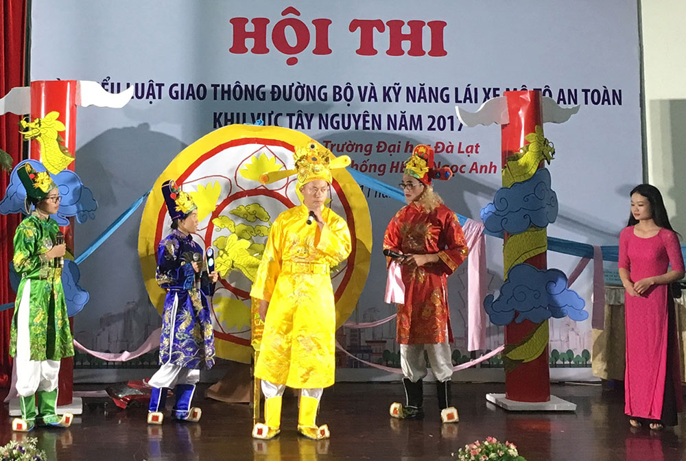 Mang Luật Giao thông tới giới trẻ