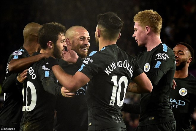 Man City lập kỷ lục 'vô tiền khoáng hậu&quot; tại Premier League