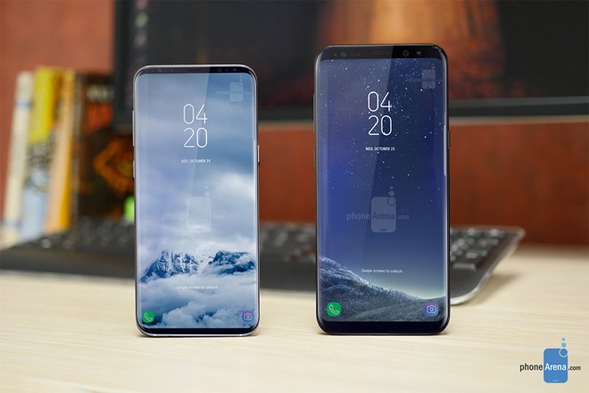 Mẫu Galaxy S8, S8 Plus. (Nguồn: phonearena.com)