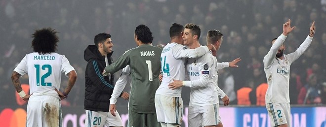 Real Madrid lần thứ 8 liên tiếp bước vào tứ kết UEFA Champions League. (Nguồn: Getty Images)