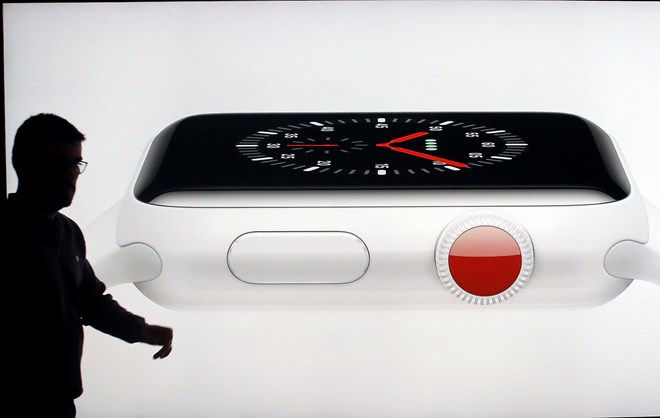 Màn hình MicroLED có thể được tích hợp trên Apple Watch. (Nguồn: Getty Images)