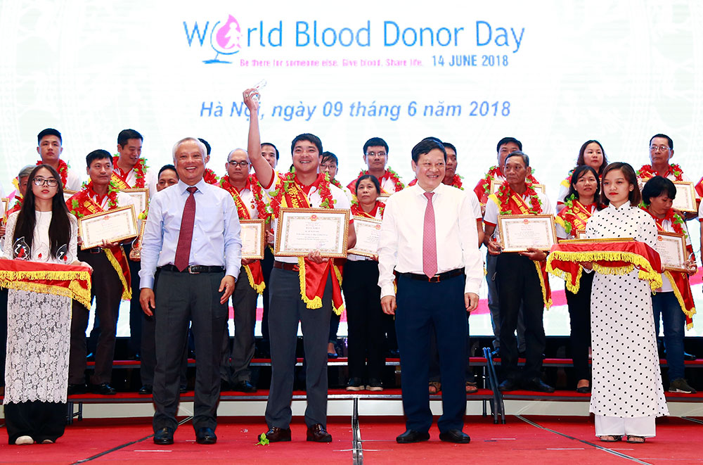 Thủ lĩnh của phong trào hiến máu tình nguyện Trường Cao đẳng Sư phạm Ðà Lạt