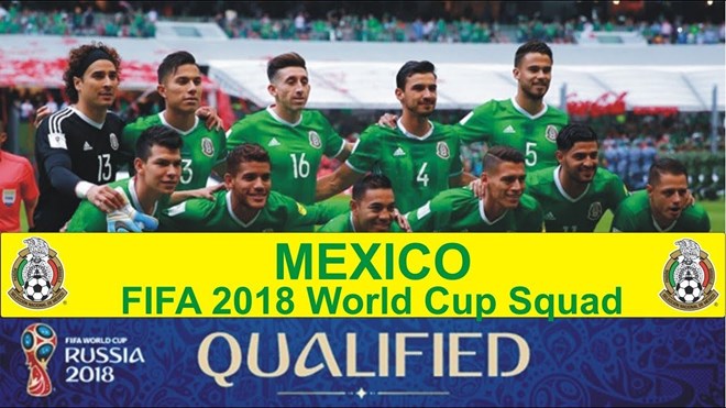 Đội tuyển Mexico. (Nguồn: YouTube)
