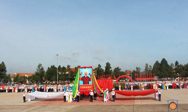 Đại hội thể dục thể thao huyện Cát Tiên lần thứ IV