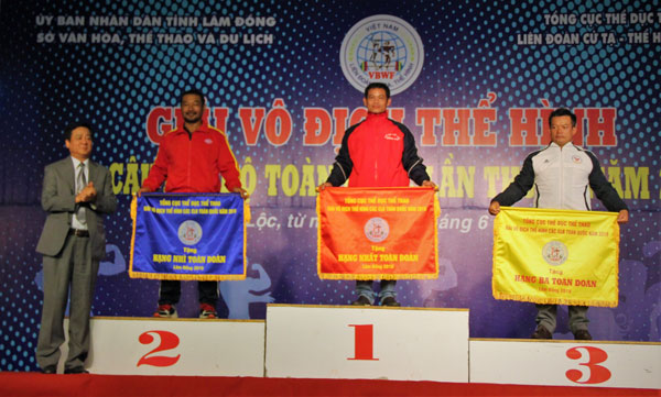 Bế mạc Giải vô địch Thể hình các CLB toàn quốc 2018: Lâm Đồng giành vị trí thứ 3 toàn đoàn