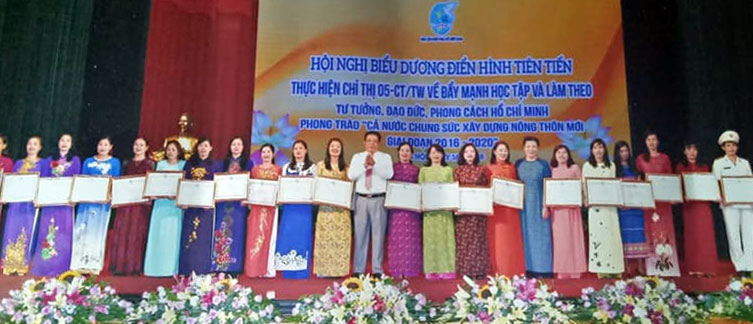 Lâm Đồng có 2 điển hình được Trung ương Hội LHPN Việt Nam biểu dương