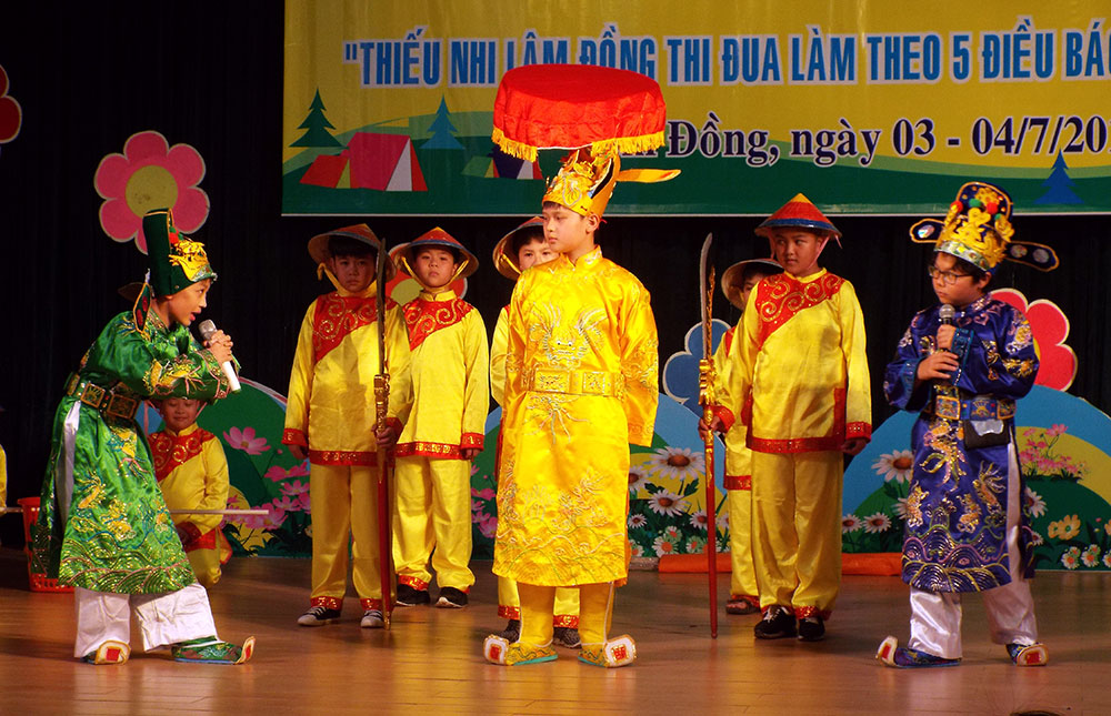 Tiểu phẩm Phòng chống tai nạn thương tích cho trẻ em của Trường Tiểu học Lê Quý Đôn – Đà Lạt