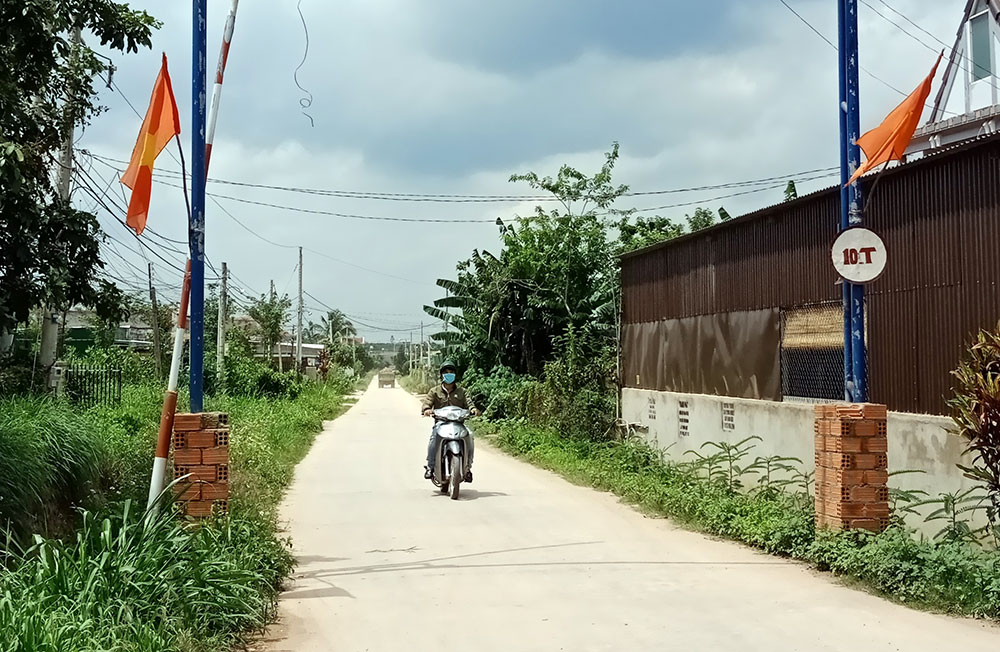 Xã Bình Thạnh là một trong những địa phương đi đầu trong thực hiện “Nếp sống văn minh trong việc cưới, việc tang, lễ hội”. Ảnh: N.M