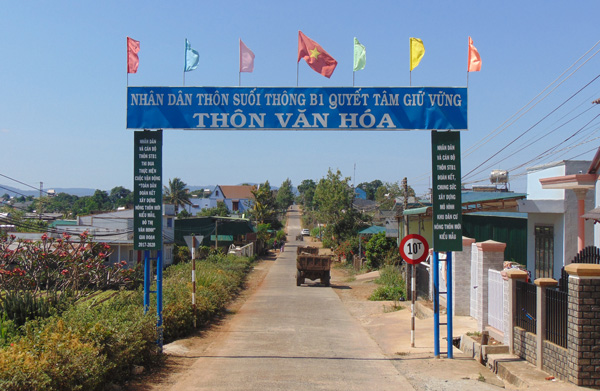 Đơn Dương bê tông hóa giao thông nông thôn