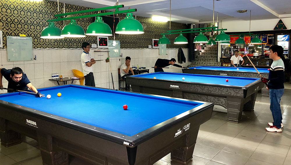 Sôi nổi môn thể thao Bida carom 3 băng