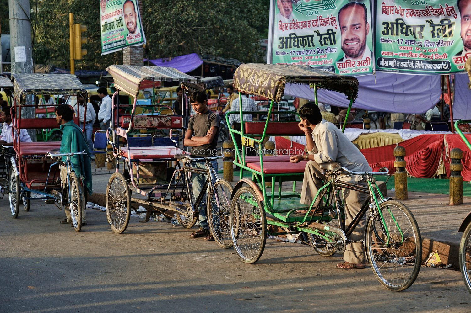 Xe tuk tuk ở New Delhi