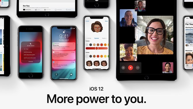 Hệ điều hành iOS 12 cho iPhone sẽ chính thức phát hành vào ngày 17/9