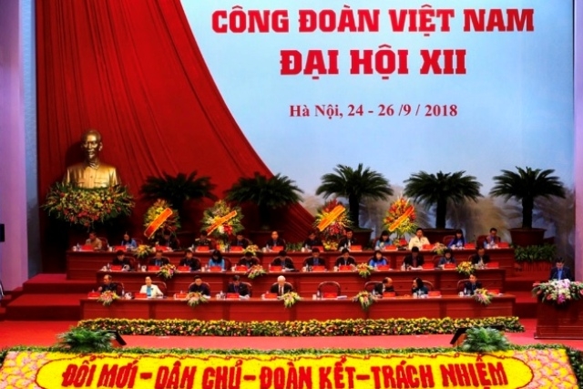 Bế mạc Đại hội Công đoàn Việt Nam lần thứ XII