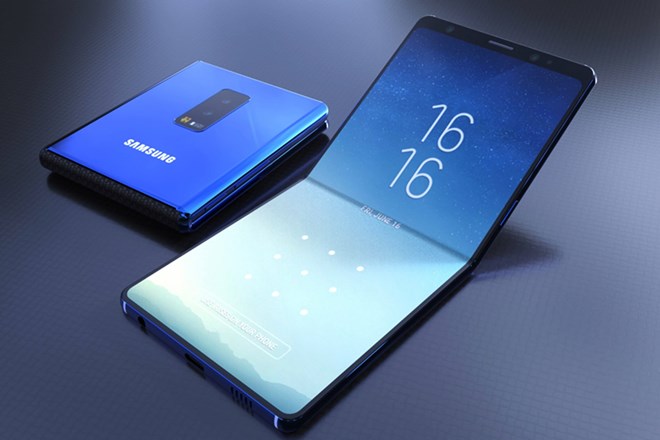 Điện thoại có thể gập lại của Samsung sẽ là một máy tính bảng bỏ túi